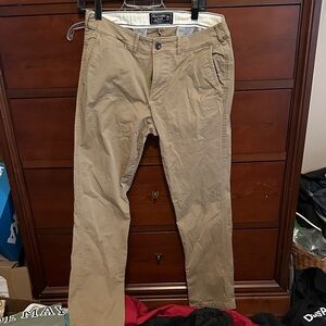 Abercrombie & Fitch Men's Tan Chinos